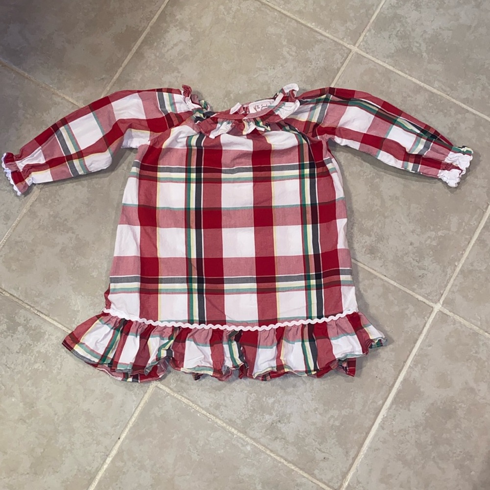 Christmas Plaid Gown